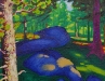 Erdenebat B. - The scent of the forest - Oil on canvas - 40x30 cm